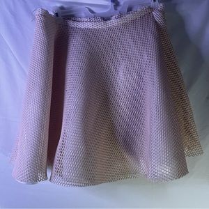 Pink skirt made in Mexico color cloud, pink size 16, made of 100% polyester